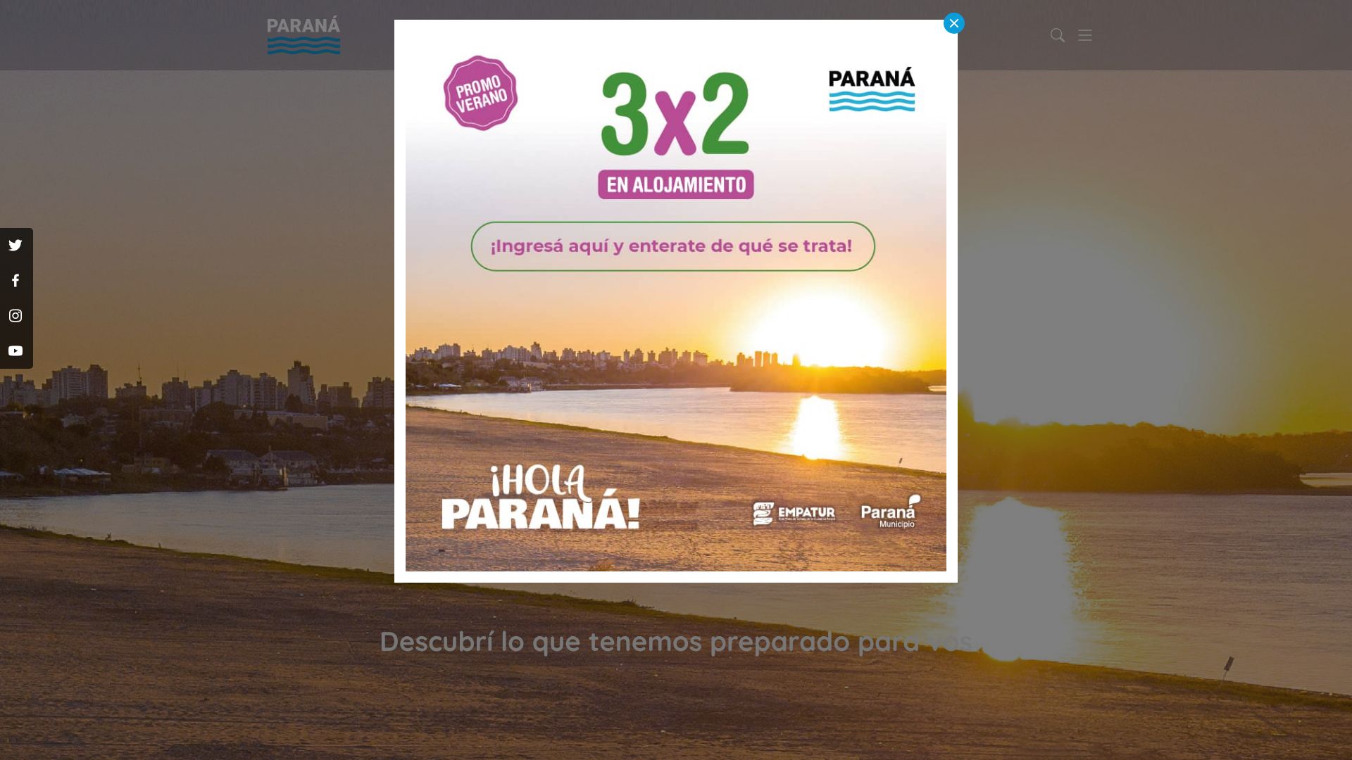 Sitio Turístico Oficial de la Ciudad de Paraná 