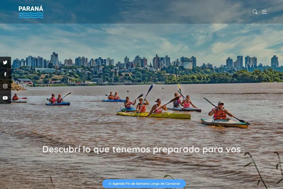 Sitio Turístico Oficial de la Ciudad de Paraná 